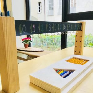 Attività Montessori alla The Green School